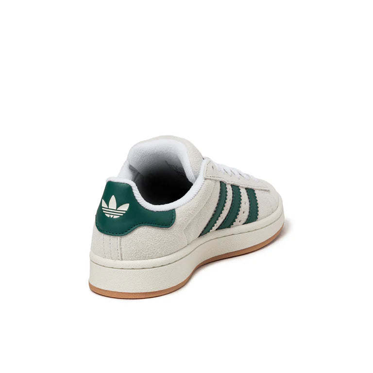 Adidas campus crystal white dark green