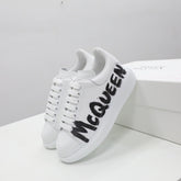 Alexander mcqueen graffiti white