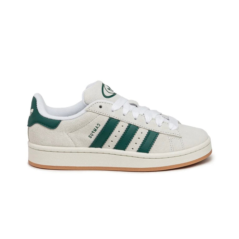 Adidas campus crystal white dark green