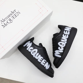 Alexander McQueen graffiti black